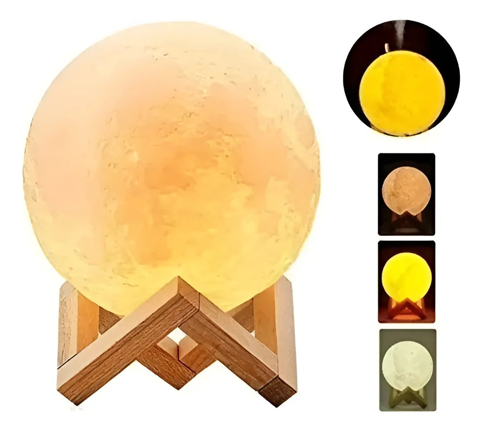 Lámpara Humidificador Luna