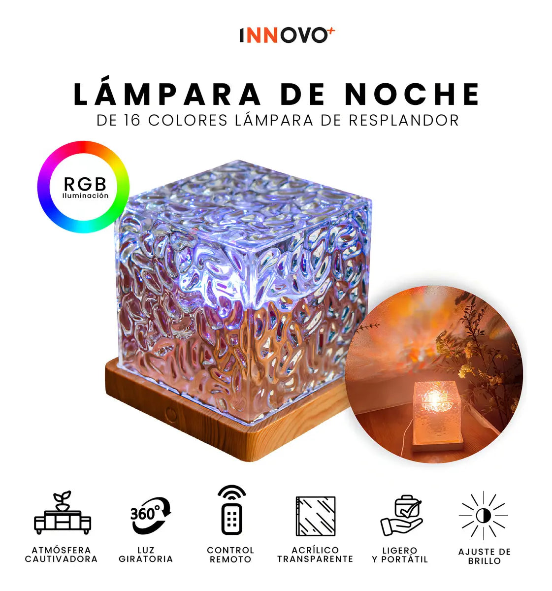 Lampara Aurora Boreal